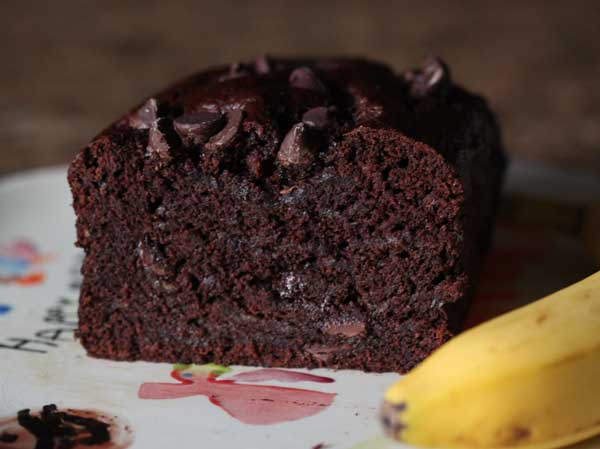 Mexican Chocolate Banana Bread