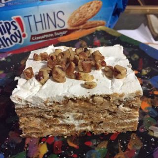 Chips Ahoy Icebox Cake