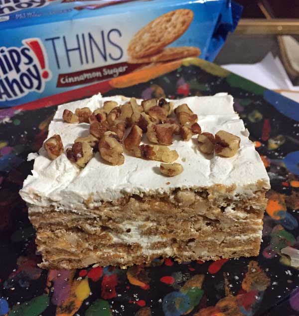 Chips Ahoy Icebox Cake