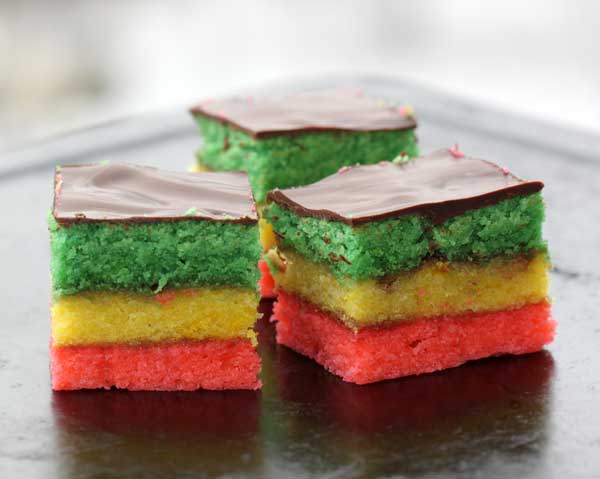 Rainbow Cookies