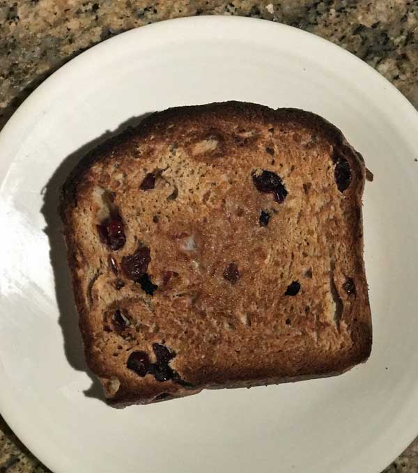 Raisin toast