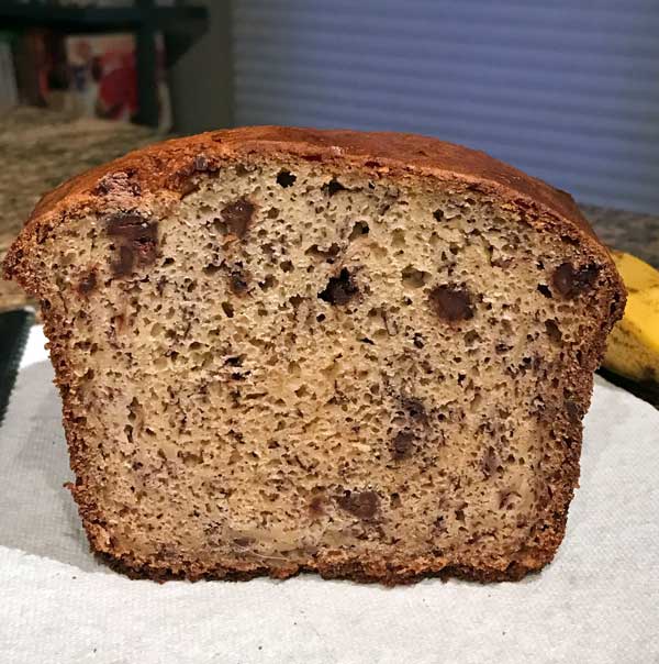 banana bread with sour cream and oil