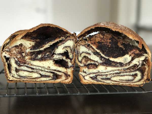 Chocolate Swirl Bread