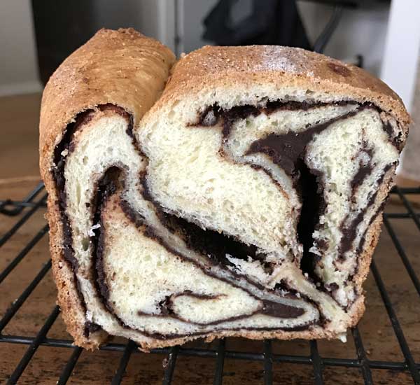 Chocolate Swirl Bread