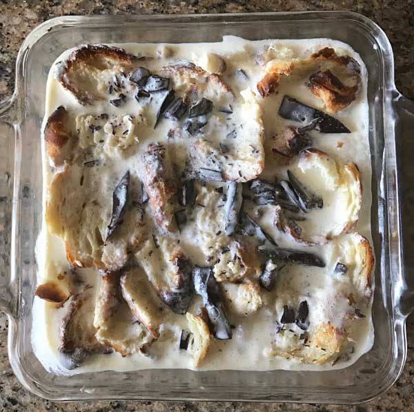 croissant bread pudding