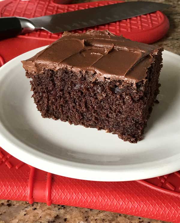 sourdough chocolate cake