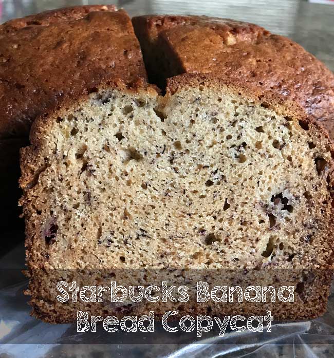 Starbucks Banana Bread Copycat