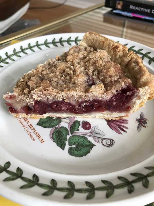 minute tapioca cherry pie