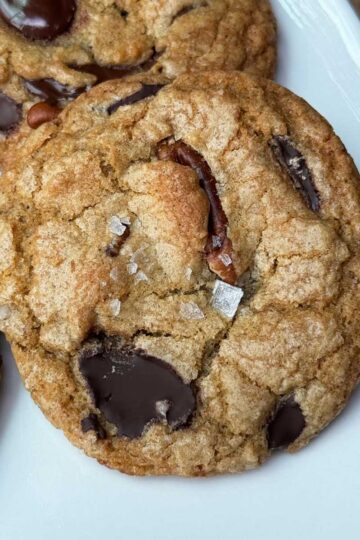 Anna's version of Christopher Kimball's Chocolate Chip Cookies for Grown-Ups from Milk Street recipe