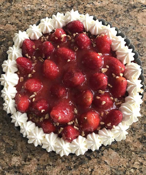 Strawberry-Almond Cream Tart