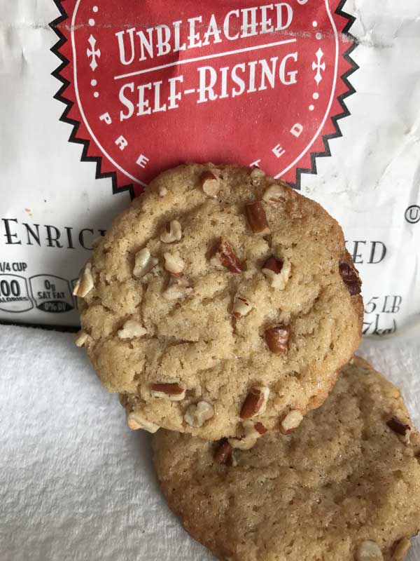 self-rising flour butter pecan cookies