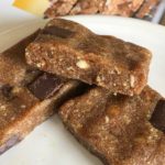 hemp chocolate blondies