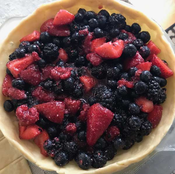 Four Berry Pie