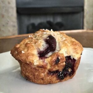 Vegan Cherry Muffins which can be made with other flavors.
