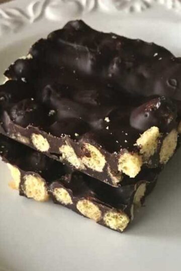 Chocolate Kix Toffee Bark