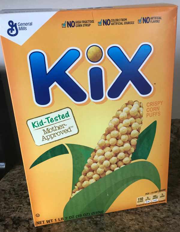 Kix Cereal Bark