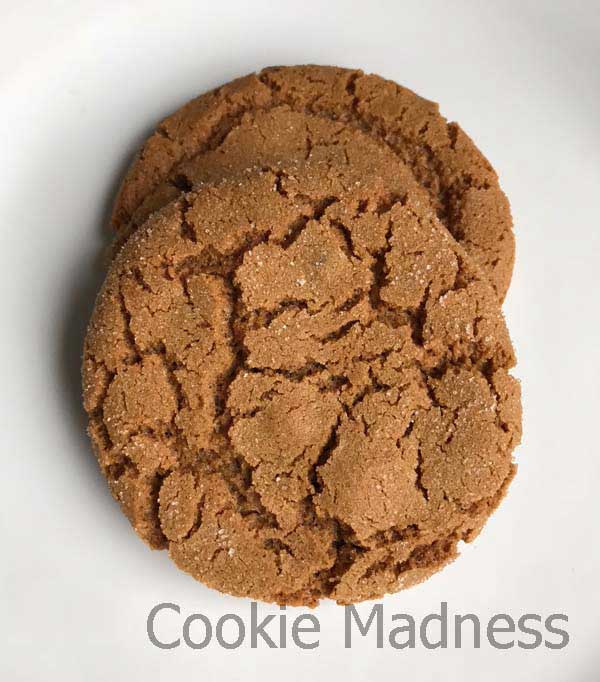 canola oil ginger cookies or molasses cookies