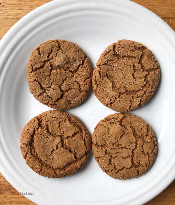 canola oil ginger cookies