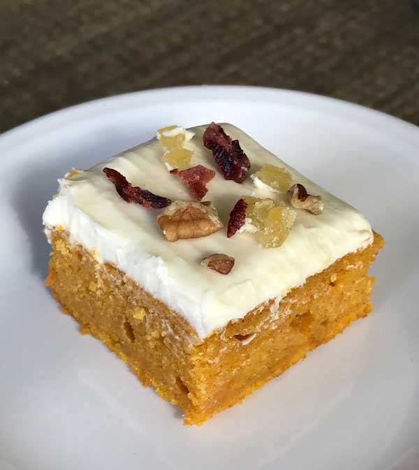 pumpkin harvest bars