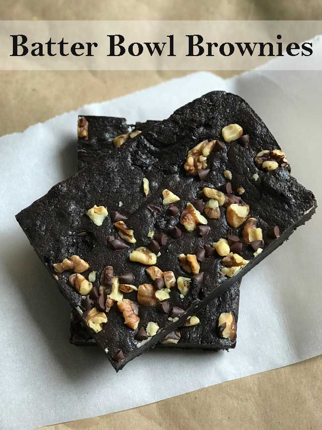 batter bowl brownies