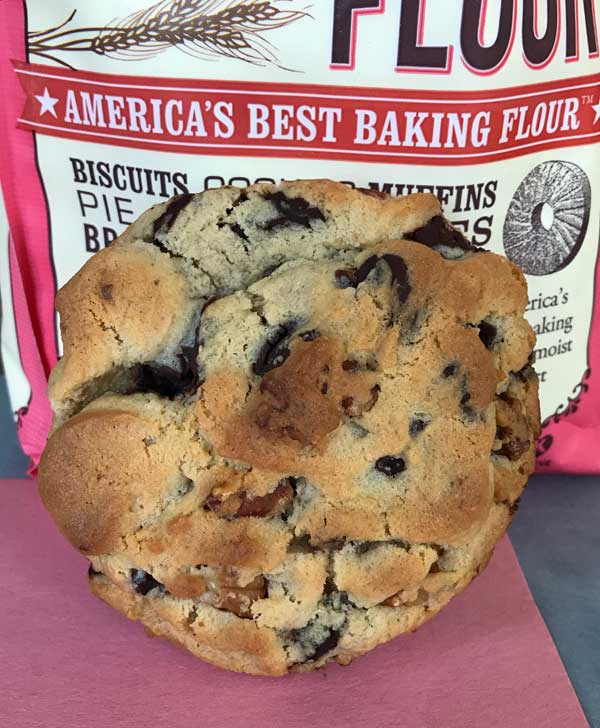 Big Fat Cookies baked in a Breville toaster oven.