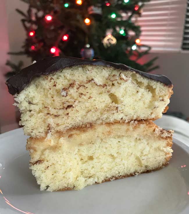 Boston Cream Cake