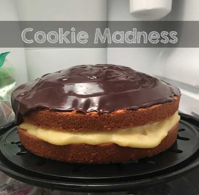 Boston Cream Pie Cake