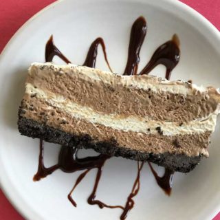 Frozen Mocha Cheesecake Loaf