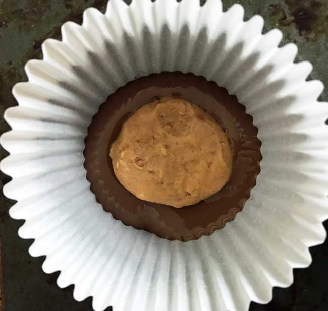 homemade peanut butter cups