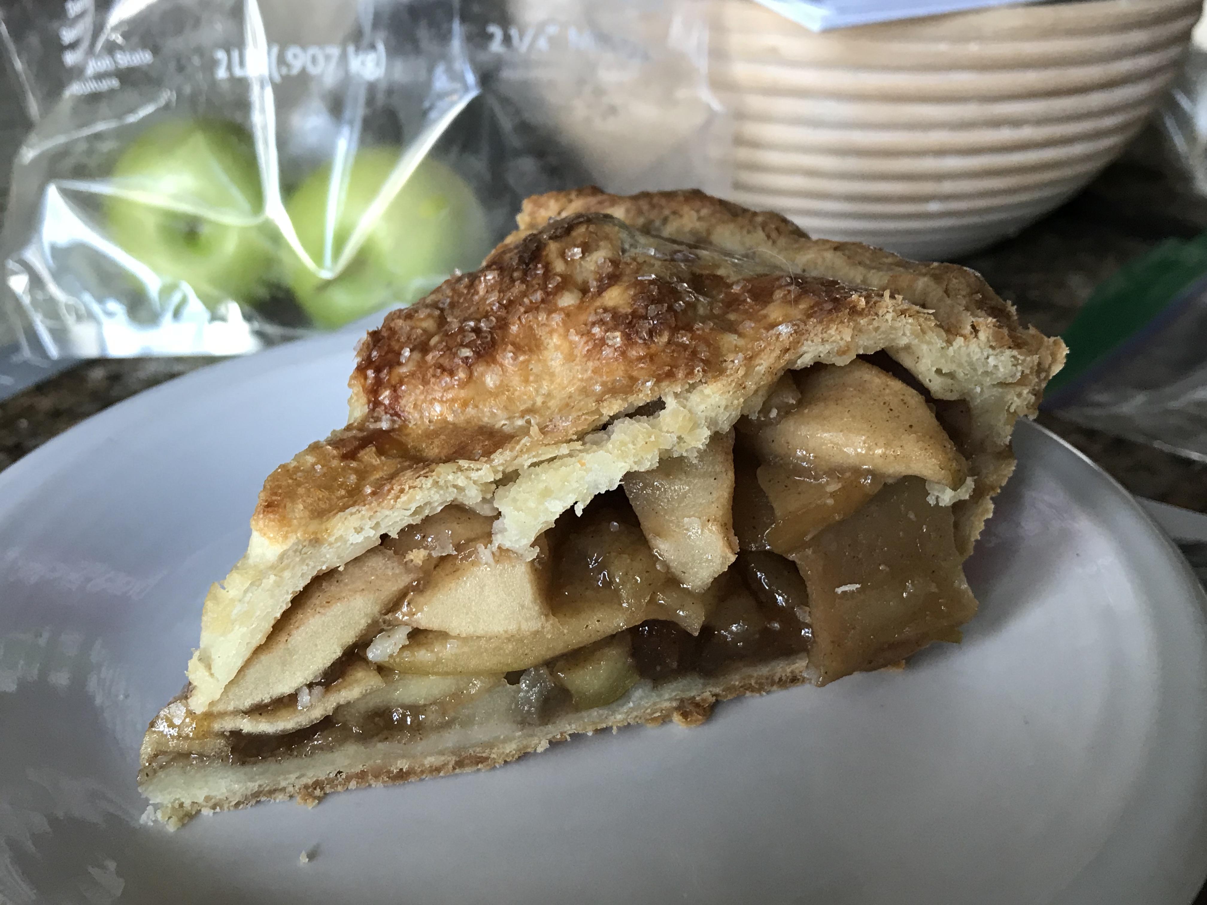 no-fuss apple pie