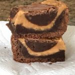 peanut butter swirl brownies