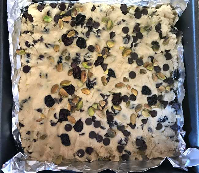 pistachio bars