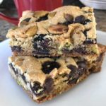 pistachio, cherry, chocolate chip bars