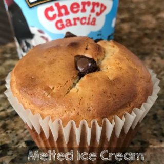 Melted Ice Cream Muffins