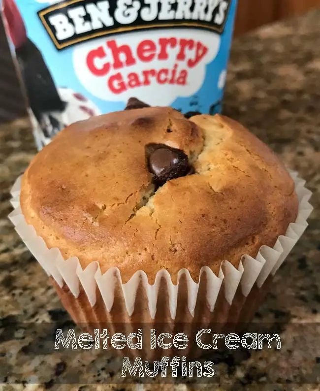Melted Ice Cream Muffins