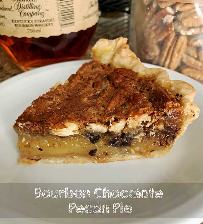 Bourbon Chocolate Pecan Pie