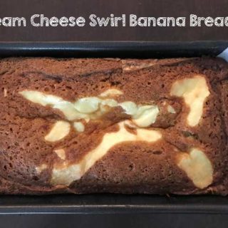 Cream Cheese Swirl Banana Bread