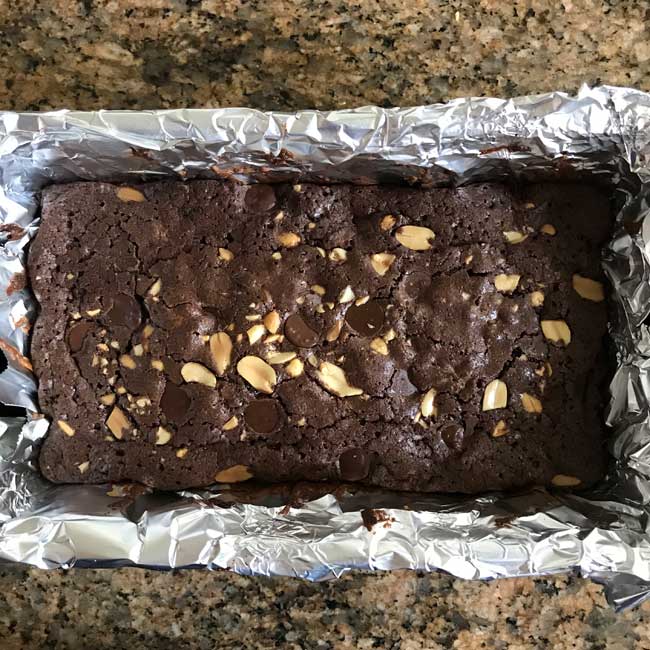 Double Decker Peanut Butter Brownies