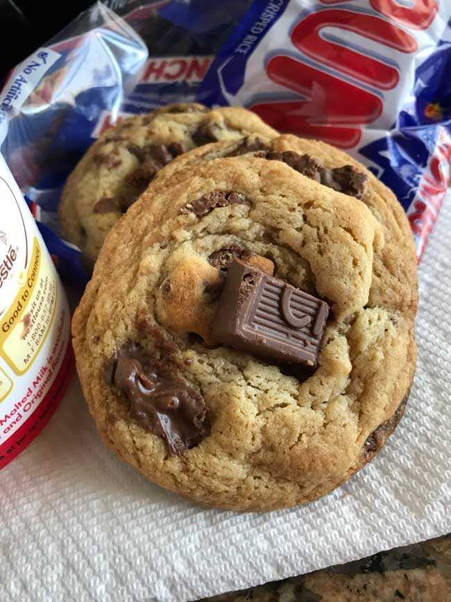 Malted Milk Chocolate Chunk Cookies