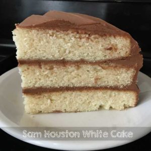 Sam Houston White Cake