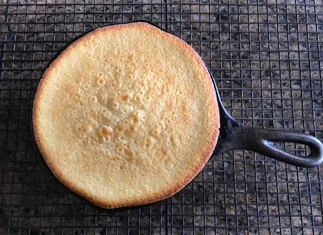 cast iron skillet caramel cake