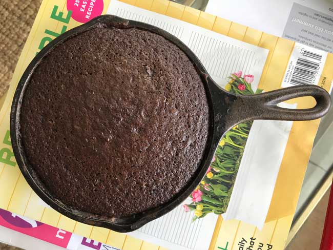 small cast iron skillet cake