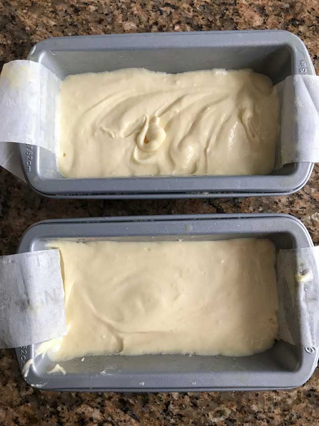 pound cake batter