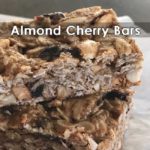 almond cherry bars