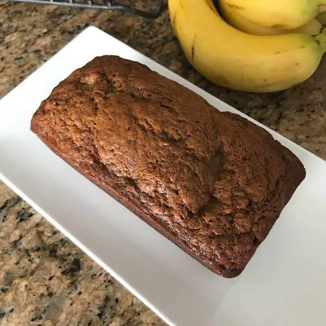 Small Loaf Pan Banana Bread - Cookie Madness