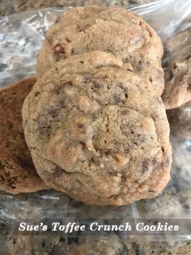 Sue's Toffee Crunch Cookies