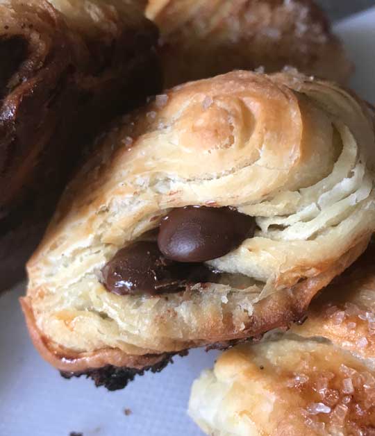 frozen bread dough pain au chocolat