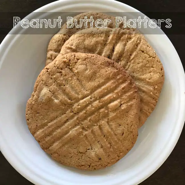 Peanut Butter Platters