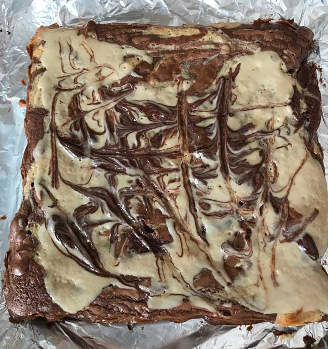 tahini brownies