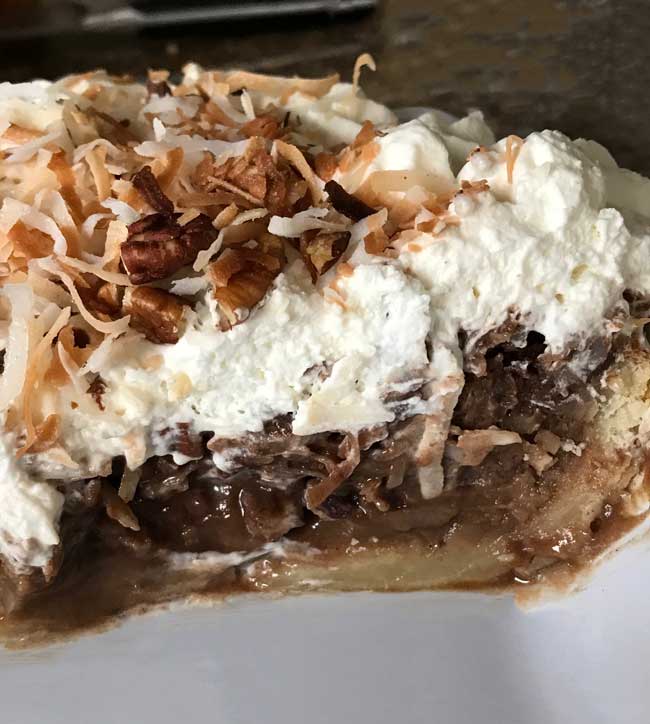 German Chocolate Pie